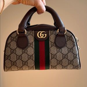 Ophidia GG Mini Top Handle Bag